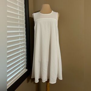 Aryeh White Sleeveless Dress